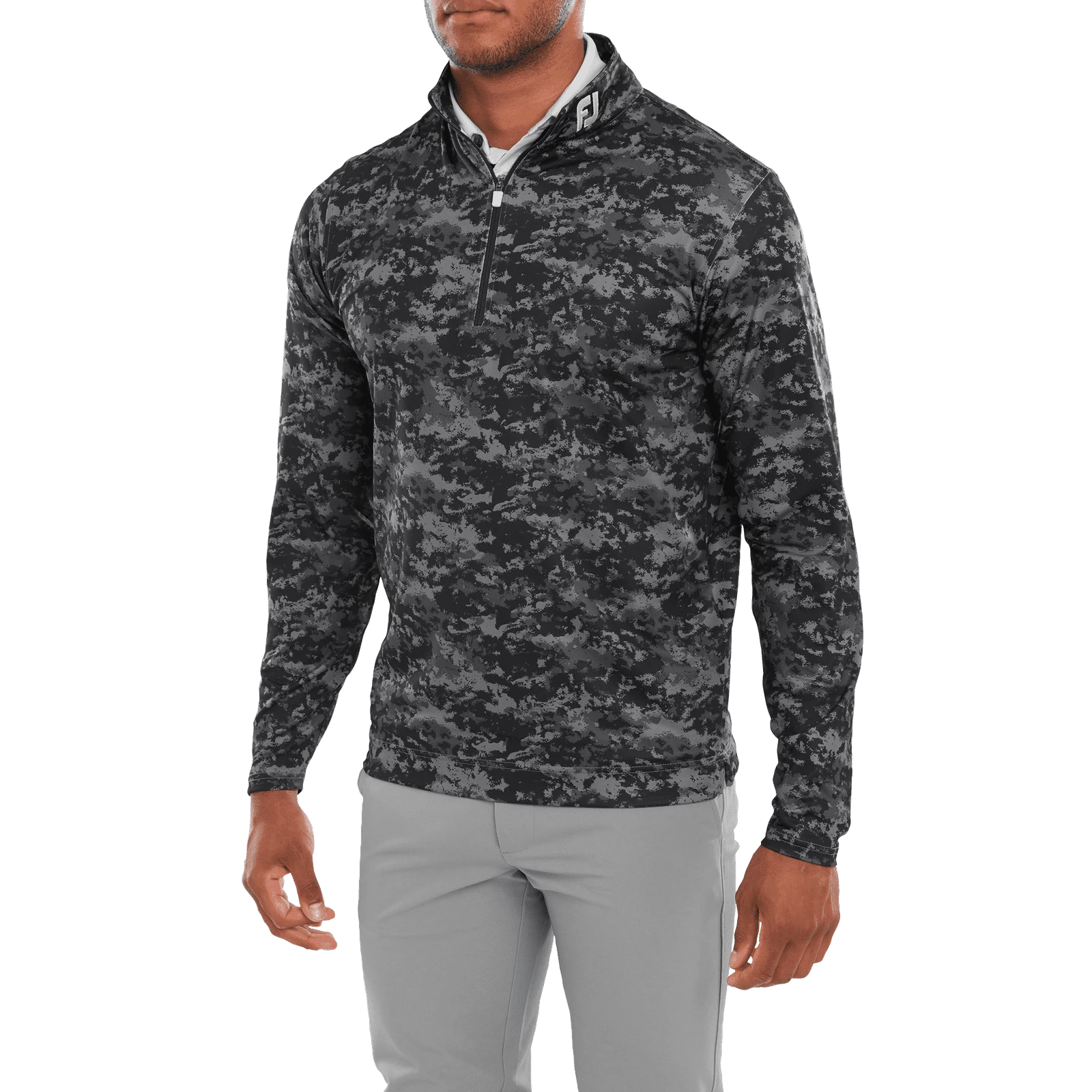 Footjoy Cloud Camo Golf Mid Layer 80110 4 Footjoy Cloud Camo Golf Mid Layer 80110 - Image 2