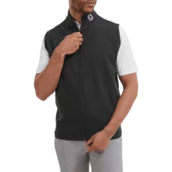Footjoy Full Zip Knit Golf Vest 88455 -Golf Bags shop Footjoy Full Zip Knit Golf Vest 88455 4