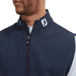 Footjoy Full Zip Knit Golf Vest 88456 -Golf Bags shop Footjoy Full Zip Knit Golf Vest 88456 3