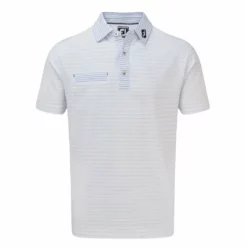 Footjoy Lisle Pinstripe Mix Golf Polo Shirt 84420