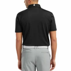 Footjoy Stretch Pique Solid Golf Shirt 91822 -Golf Bags shop Footjoy Stretch Pique Solid Golf Shirt 91822 101