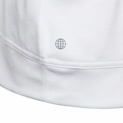 Adidas Junior Golf Pullover Parka HA7930 -Golf Bags shop HA7930 5 APPAREL Photography DetailView2 white