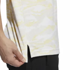 Adidas Horizon Print Golf Polo Shirt HF6501 11 Adidas Horizon Print Golf Polo Shirt HF6501 -Golf Bags shop HF6501 9 APPAREL OnModel DetailView2 white