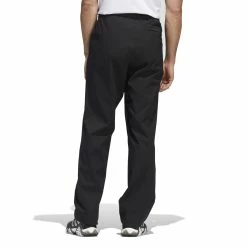 Adidas Provisional Waterproof Golf Pants HF9124 -Golf Bags shop HF9124 4 APPAREL OnModel BackView white