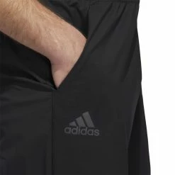 Adidas Provisional Waterproof Golf Pants HF9124 -Golf Bags shop HF9124 7 APPAREL OnModel DetailView1 white