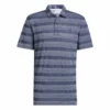 Adidas 2-Colour Stripe Golf Polo Shirt HI5181