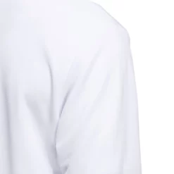 Adidas UPF Lightweight 1/4 Zip Golf Pullover HM8263 -Golf Bags shop HM8263 8 APPAREL OnModel DetailView2 white