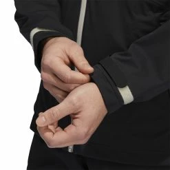 Adidas RAIN.RDY Golf Jacket HN4128 11 Adidas RAIN.RDY Golf Jacket HN4128 -Golf Bags shop HN4128 9 APPAREL OnModel DetailView2 white