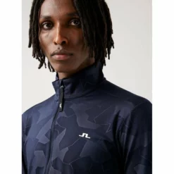 J.Lindeberg Luke Half Zip Golf Mid Layer SMJS04437 9 J.Lindeberg Luke Half Zip Golf Mid Layer SMJS04437 -Golf Bags shop J Lindeberg Luke Half Zip Golf Mid Layer SMJS 6