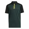 Junior Adidas Zip Golf Polo Shirt HD1066 -Golf Bags shop Junior adidas Zip Golf Polo Shirt HD1066 0