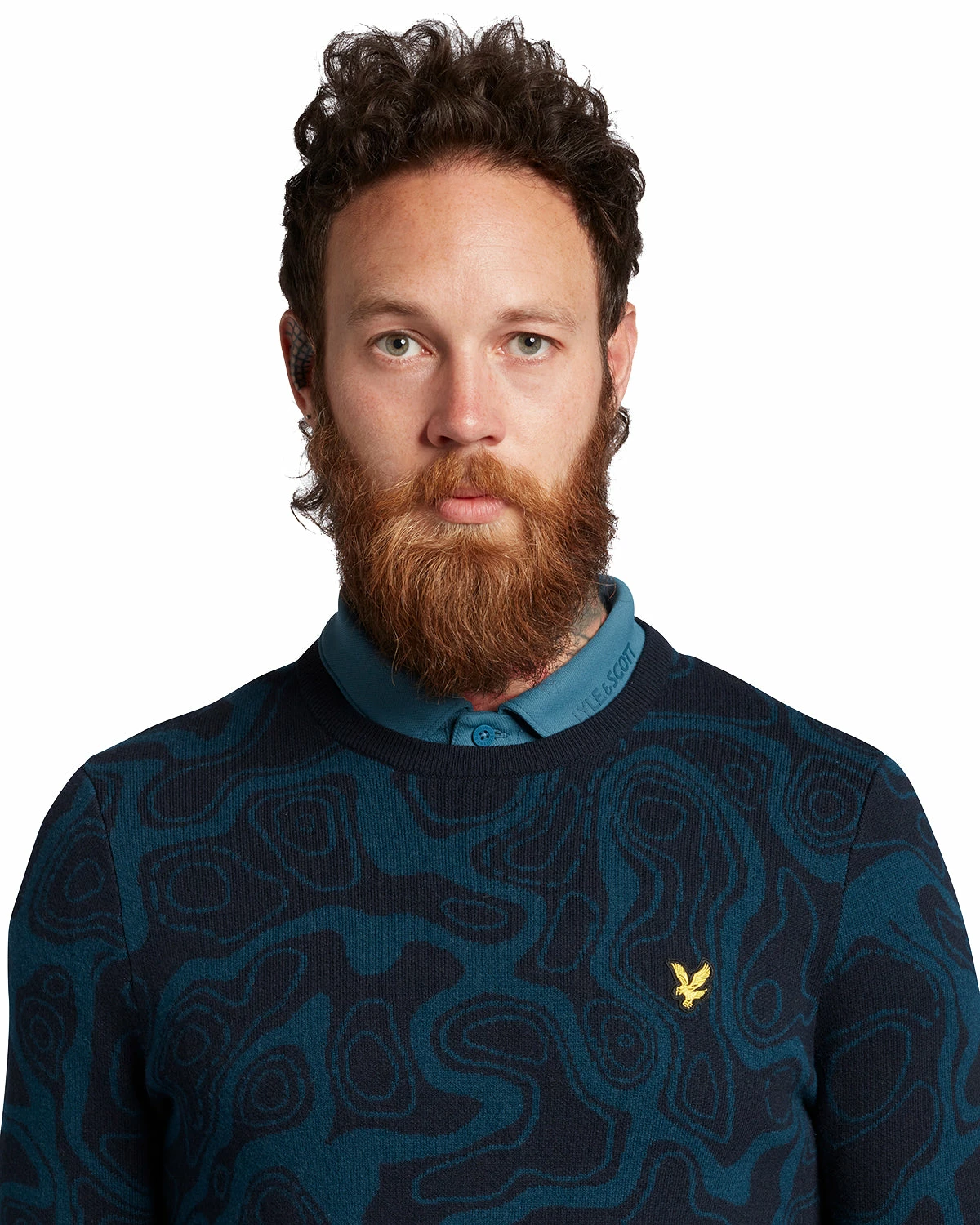 Lyle & Scott Contour Golf Pullover KN1764G 5 Lyle & Scott Contour Golf Pullover KN1764G - Image 3