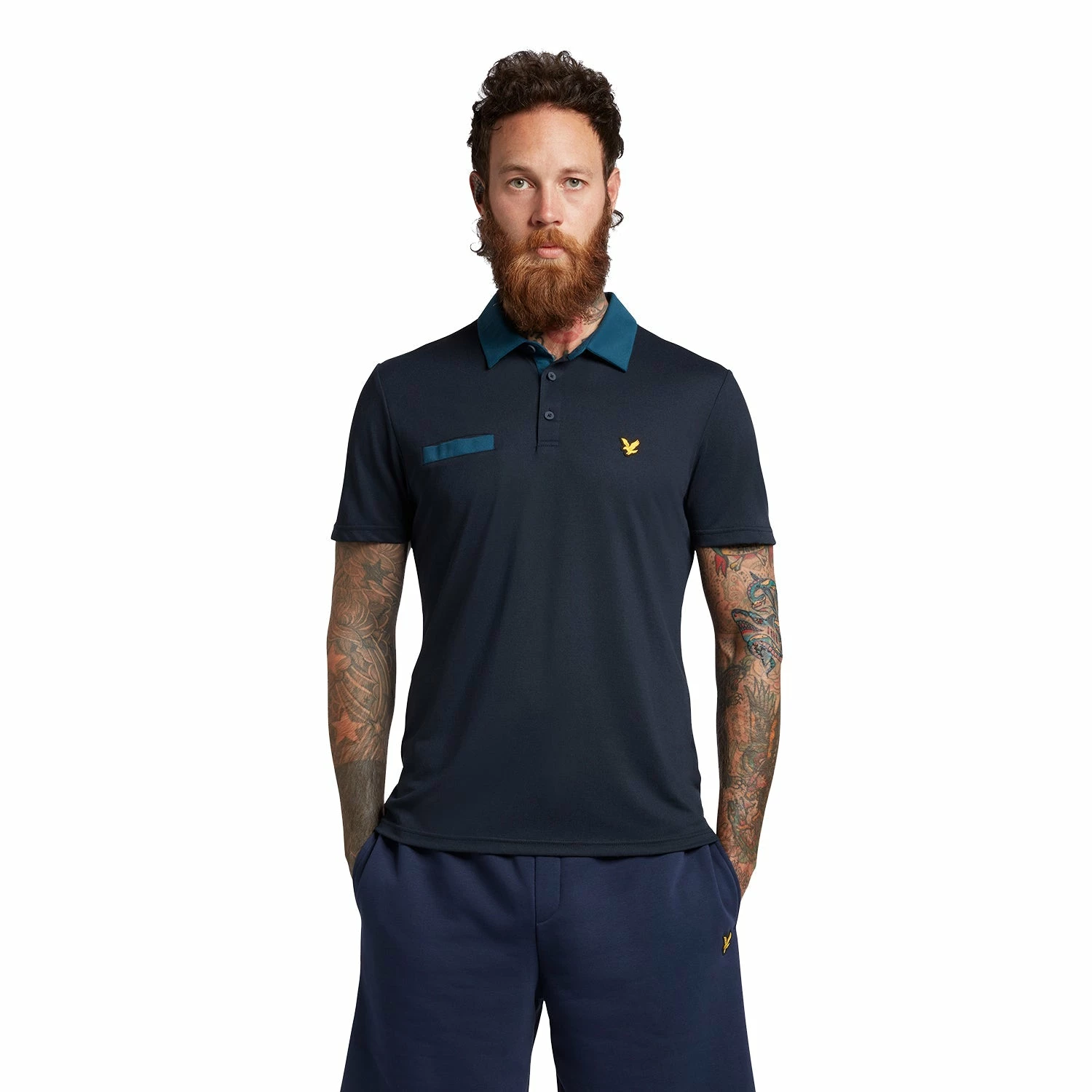 Lyle & Scott Aviemore Golf Polo Shirt SP1463G 3 Lyle & Scott Aviemore Golf Polo Shirt SP1463G