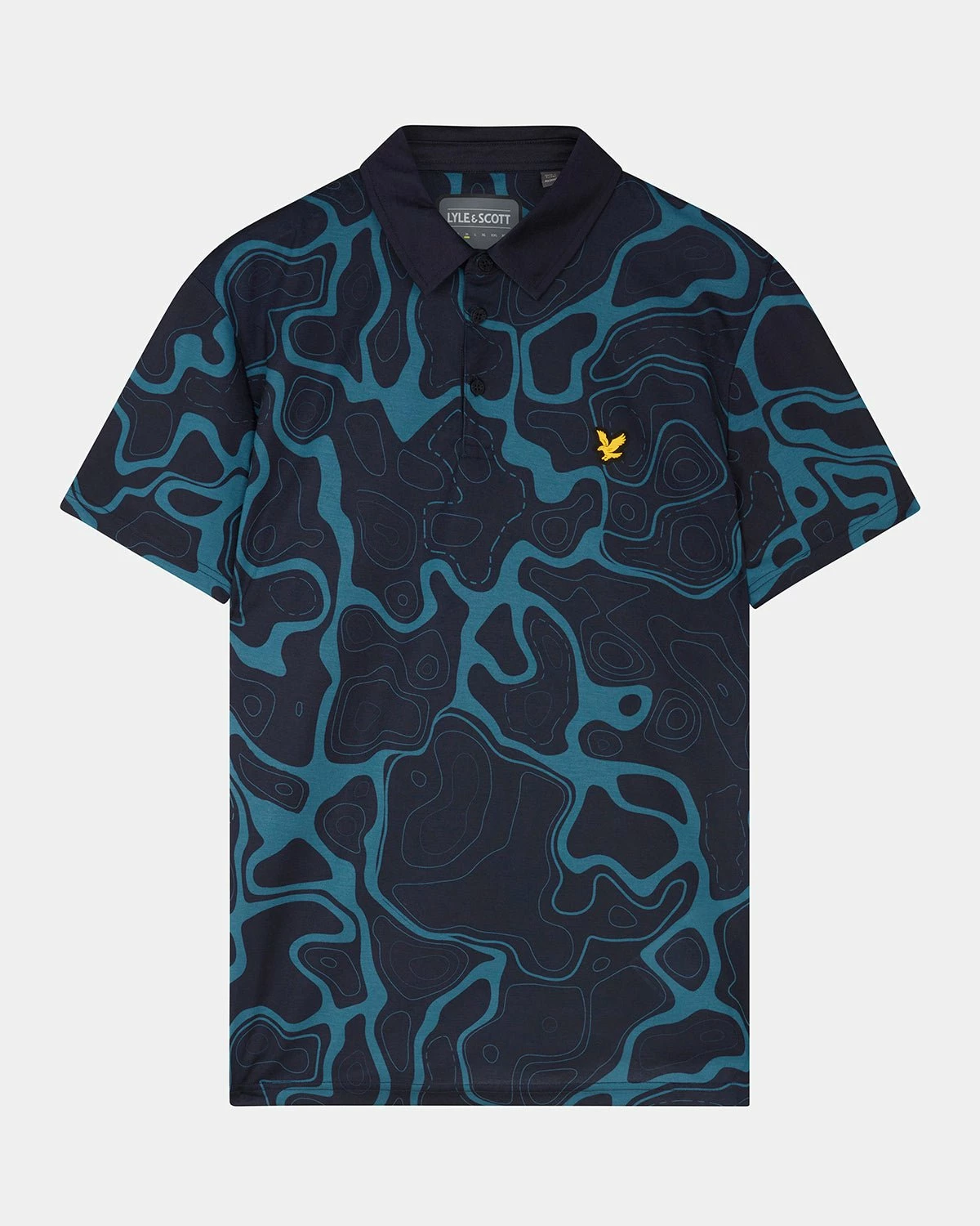 Lyle & Scott Contour Golf Polo Shirt SP1763G 6 Lyle & Scott Contour Golf Polo Shirt SP1763G - Image 4