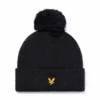 Lyle & Scott Lined Golf Bobble Beanie HE1750G 2 Lyle & Scott Lined Golf Bobble Beanie HE1750G -Golf Bags shop Lyle Scott Lined Golf Bobble Beanie HE1750G 2