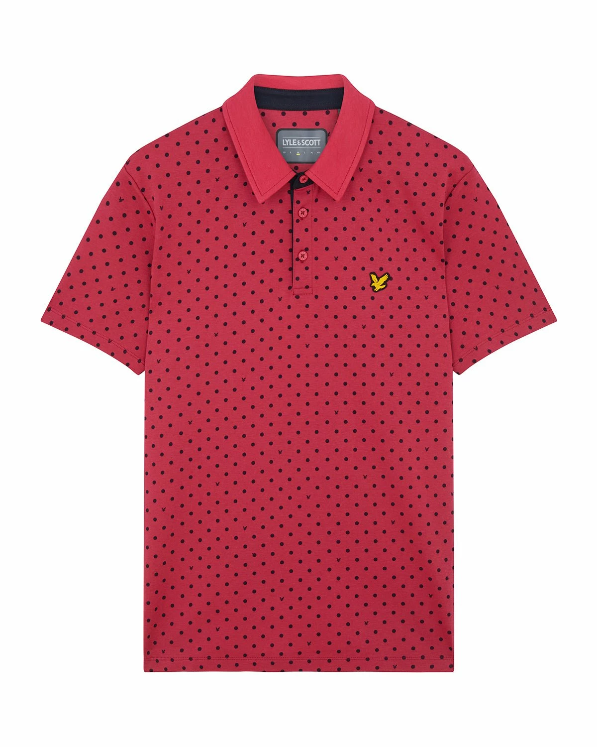 Lyle & Scott Lyle Polka Dot Golf Polo Shirt SP1665G 5 Lyle & Scott Lyle Polka Dot Golf Polo Shirt SP1665G - Image 3