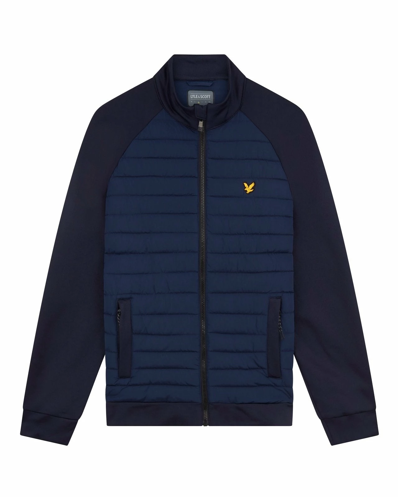 Lyle & Scott Quilted Hybrid Golf Fleece JK1562GC 6 Lyle & Scott Quilted Hybrid Golf Fleece JK1562GC - Image 4