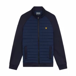 Lyle & Scott Quilted Hybrid Golf Fleece JK1562GC