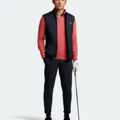 Lyle & Scott Stretch Golf Mid Layer ML1660G 11 Lyle & Scott Stretch Golf Mid Layer ML1660G -Golf Bags shop Lyle Scott Stretch Golf Mid Layer ML1660G 2
