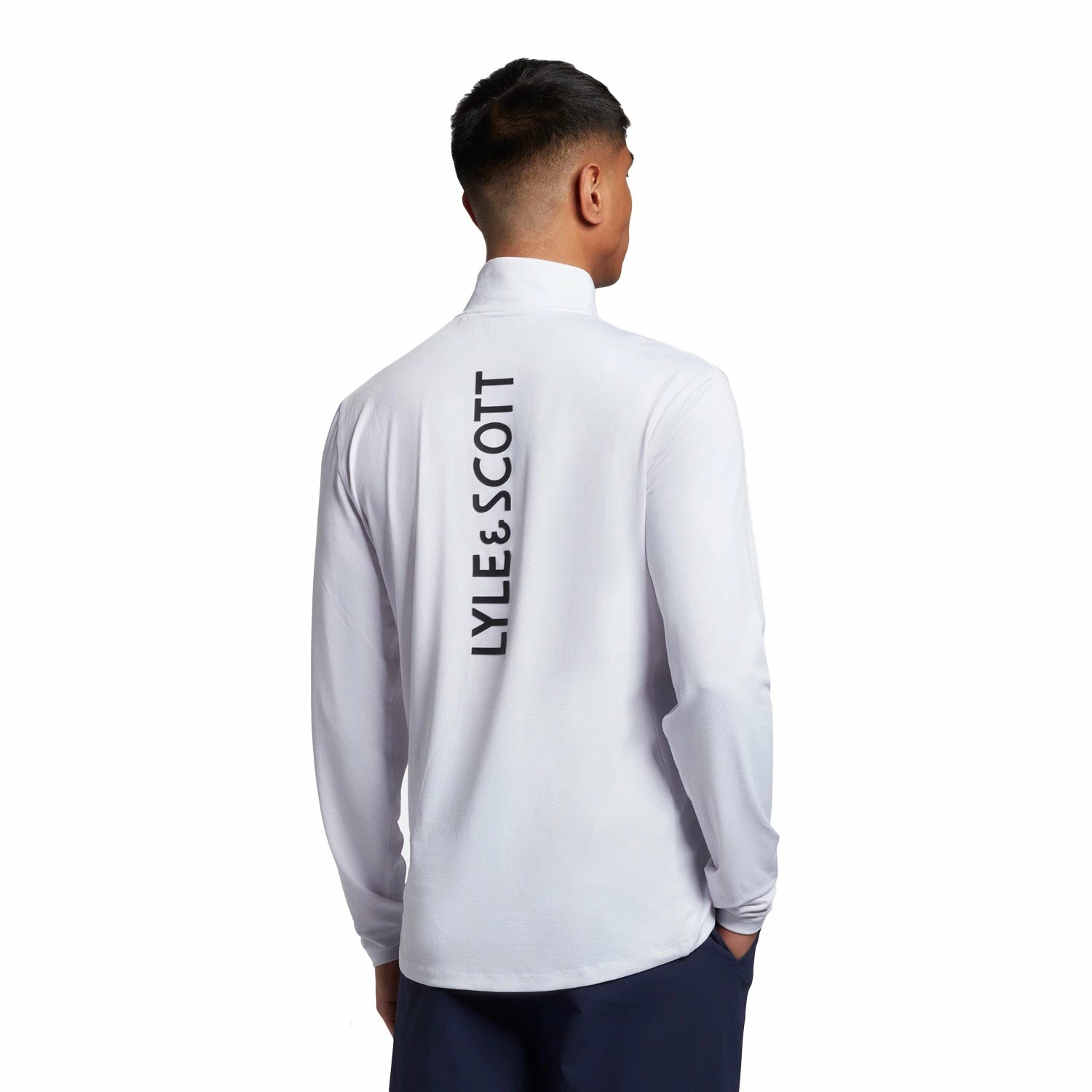 Lyle & Scott Stretch Golf Mid Layer ML1660G 4 Lyle & Scott Stretch Golf Mid Layer ML1660G - Image 2