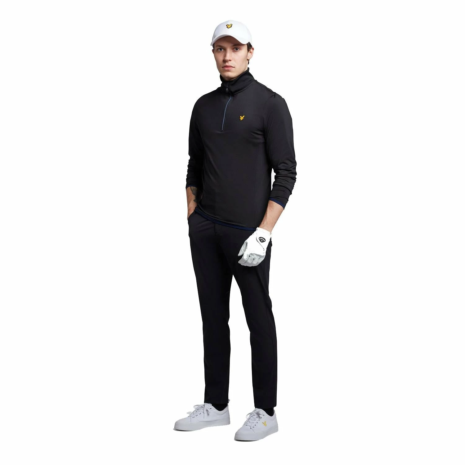 Lyle & Scott Tech Golf Mid Layer ML1561G 6 Lyle & Scott Tech Golf Mid Layer ML1561G - Image 4