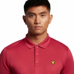 Lyle & Scott Tech Golf Polo Shirt SP1664G -Golf Bags shop Lyle Scott Tech Golf Polo Shirt SP 3