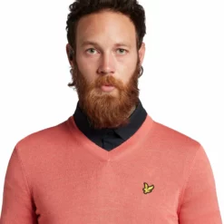 Lyle & Scott V-Neck Golf Pullover KN1040 -Golf Bags shop Lyle Scott V Neck Golf Pullover KN1040 7