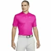 Nike Dri-Fit Victory Solid Golf Shirt DH0822 -Golf Bags shop NikeDH0822ActivePink621