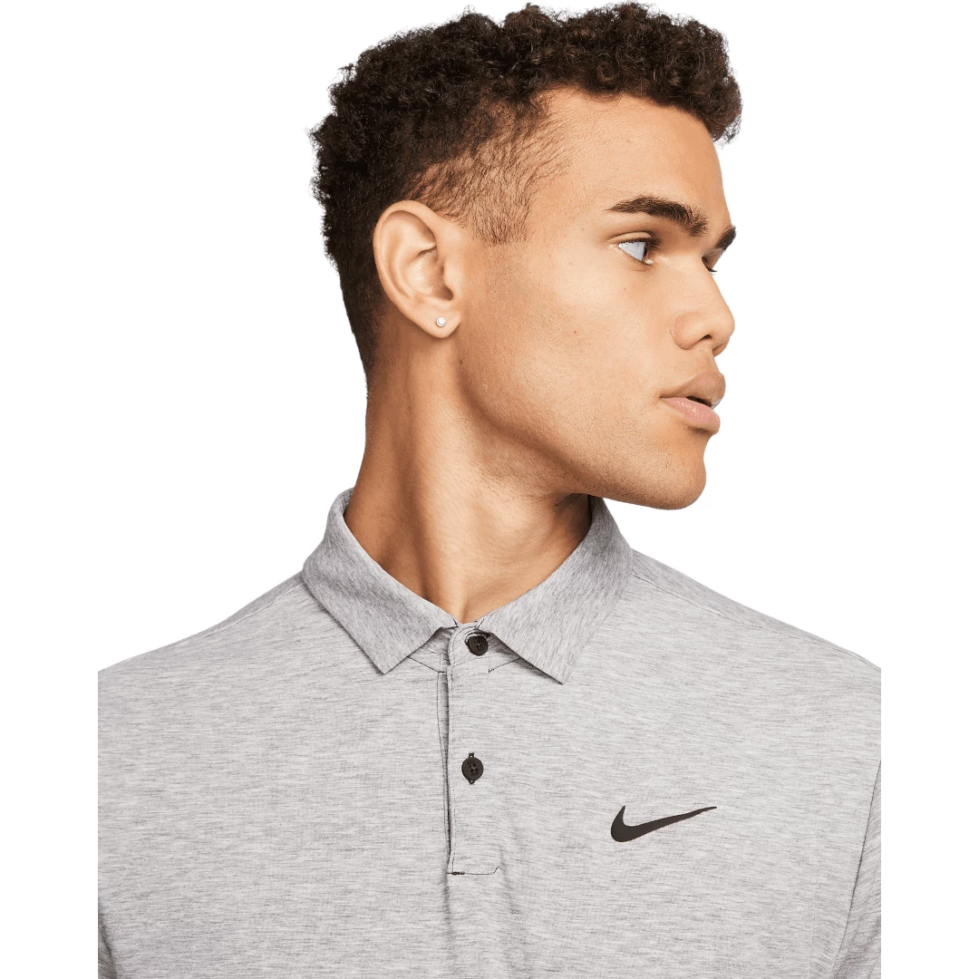 Nike Dri-Fit Tour Heather Golf Shirt DV3123 4 Nike Dri-Fit Tour Heather Golf Shirt DV3123 - Image 2