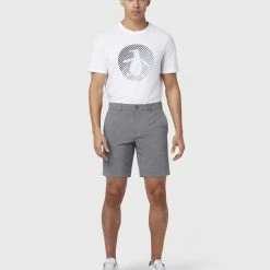 Original Penguin All-Over Embroidered Golf Shorts OGBSB083 -Golf Bags shop Original Penguin All Over Embroidered Golf Shorts OGBSB 9