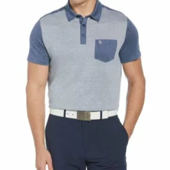 Original Penguin Colour Block Golf Polo Shirt OGKSC0B4 -Golf Bags shop Original Penguin Colour Block Golf Polo Shirt OGKSC 8