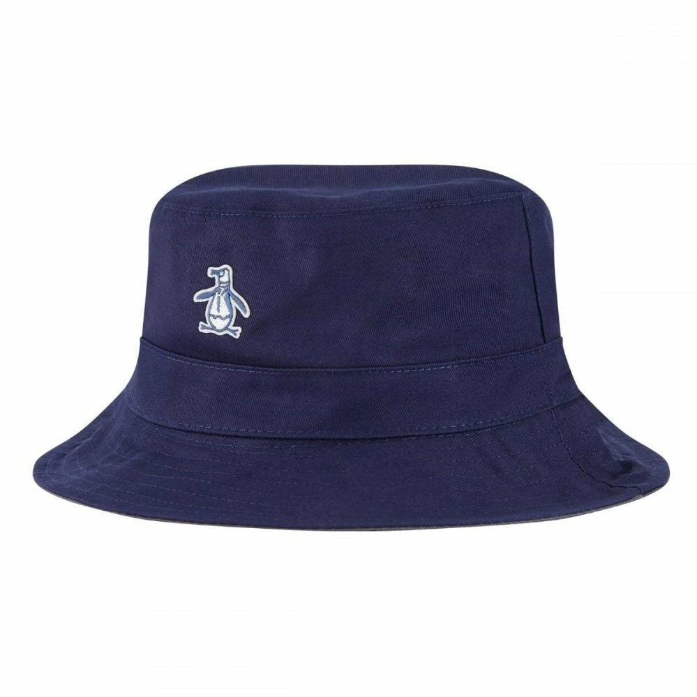 Original Penguin Golf Reversible Bucket Hat OPASB010GG 3 Original Penguin Golf Reversible Bucket Hat OPASB010GG