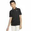 Nike Junior Dri Fit Victory Polo Shirt BV0404 -Golf Bags shop P BV0404NIKESHIRTBLACK010BOYS L 1