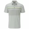 Ping Spencer Golf Polo Shirts P03402 1 Ping Spencer Golf Polo Shirts P03402 -Golf Bags shop PingSpencerSilverMarl Max Quality