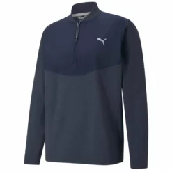 Puma Cloudspun Golf 1/4 Zip Midlayer 597588