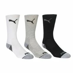 Puma Pounce Crew 3-Pack Golf Socks 928971