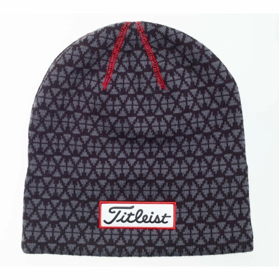 Titleist Jacquard Golf Beanie Hat TH6WEAJBEA 3 Titleist Jacquard Golf Beanie Hat TH6WEAJBEA