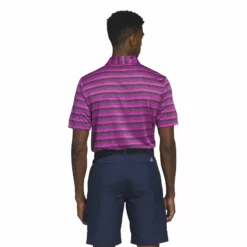 Adidas 2-Colour Stripe Golf Polo Shirt HR8010 -Golf Bags shop adidas 2 Colour Stripe Golf Polo Shirt HR8010 5