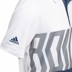 Adidas Junior Print Colour Blocking Polo Shirt GM4116 10 Adidas Junior Print Colour Blocking Polo Shirt GM4116 -Golf Bags shop adidas Boys Print Colour Blocking Polo Shirt GM4116 90