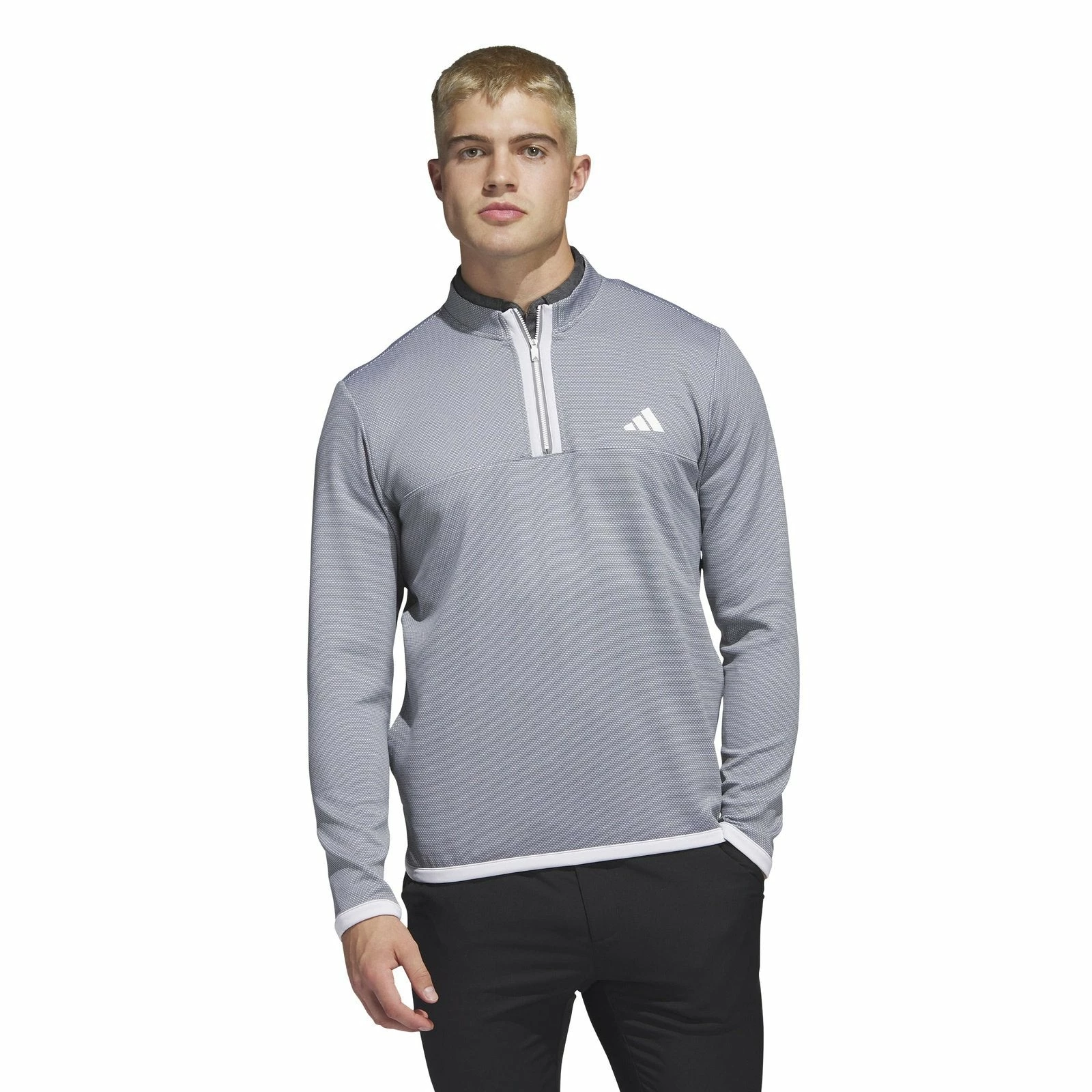 Adidas Microdot 1/4 Zip Golf Mid Layer IA4763 4 Adidas Microdot 1/4 Zip Golf Mid Layer IA4763 - Image 2