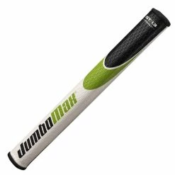 JumboMax ST 1.3 Straight Putter Grips -Golf Bags shop jumbomax st1.3straight putter whtblkgrn 1 1