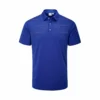 Ping Portman Golf Polo Shirt P03524 -Golf Bags shop p03524 portman blue surf navy front 6