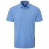 Ping Preston Golf Polo Shirt P03407 -Golf Bags shop ping preston polo shirt delph blue 1 1