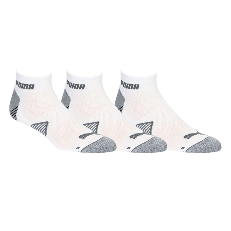 Puma Essential Quarter Cut Golf Socks (3 Pack) 858561 3 Puma Essential Quarter Cut Golf Socks (3 Pack) 858561