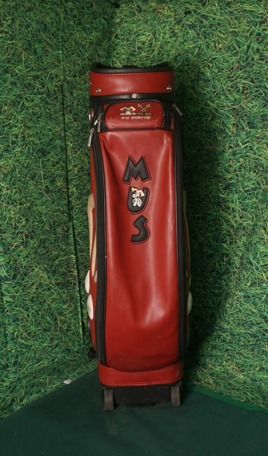 Lincs_golf Japanese 5 Division M-U Sports Tour Cart Golf Clubs Bag 4 Lincs_golf Japanese 5 Division M-U Sports Tour Cart Golf Clubs Bag - Image 2