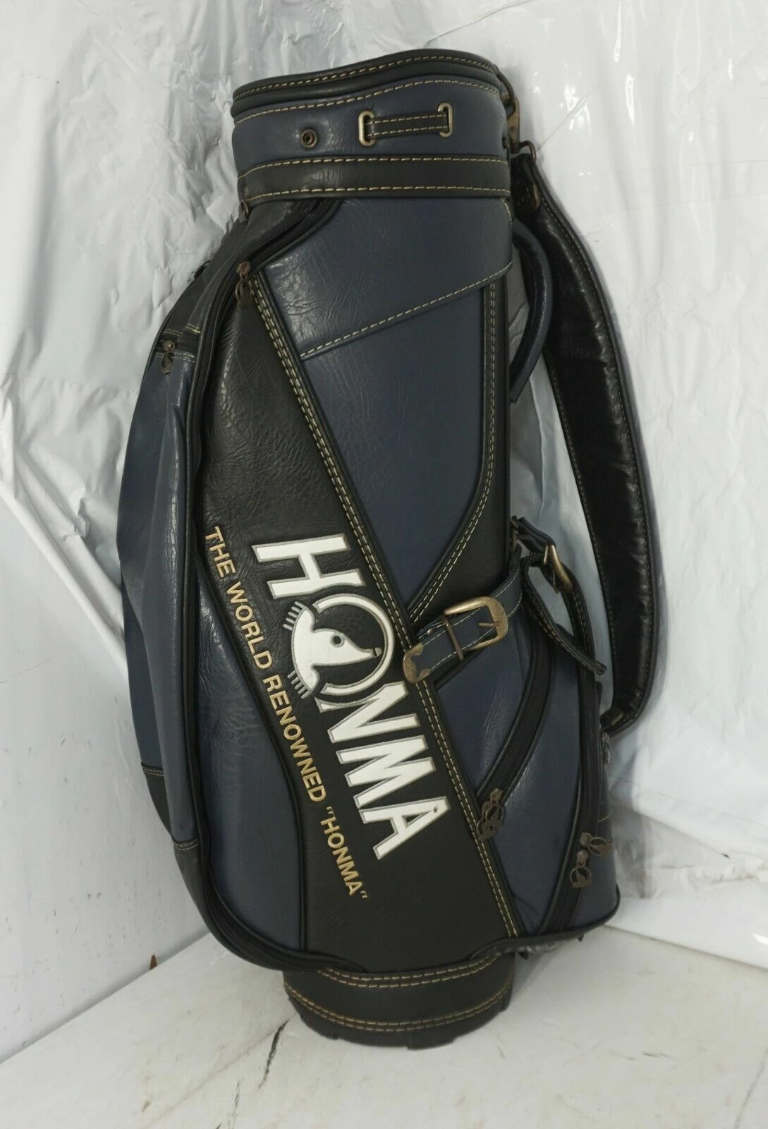 Lincs_golf Vintage 6 Division Honma Tour Cart Golf Clubs Bag 5 Lincs_golf Vintage 6 Division Honma Tour Cart Golf Clubs Bag - Image 3