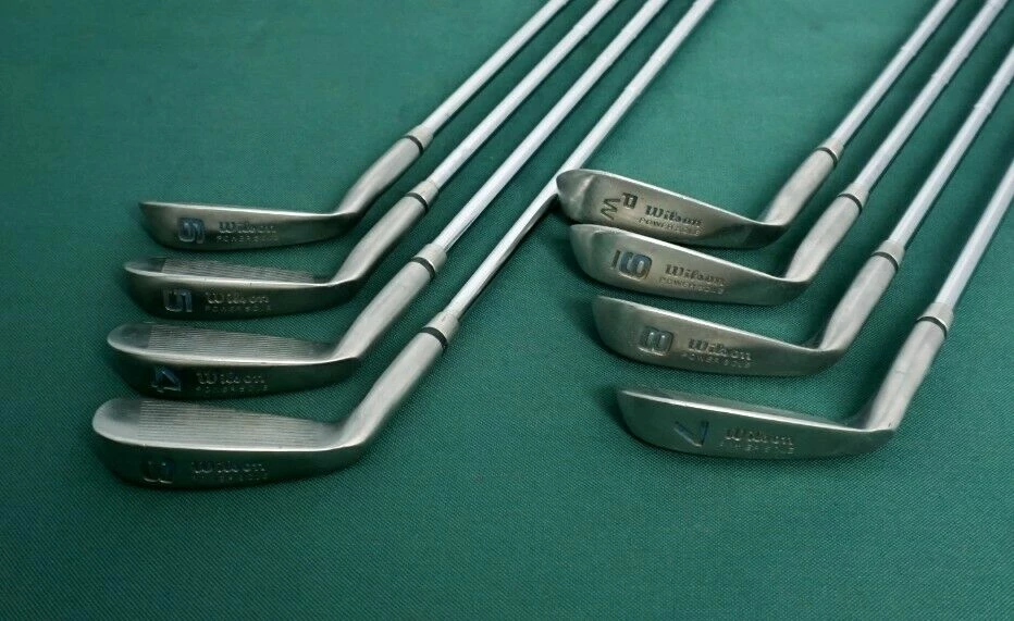 Lincs_golf Vintage Ladies Set Of 8 X Wilson 1200 Power Sole Irons 3-PW Ladies Steel Shafts 6 Lincs_golf Vintage Ladies Set Of 8 X Wilson 1200 Power Sole Irons 3-PW Ladies Steel Shafts - Image 4