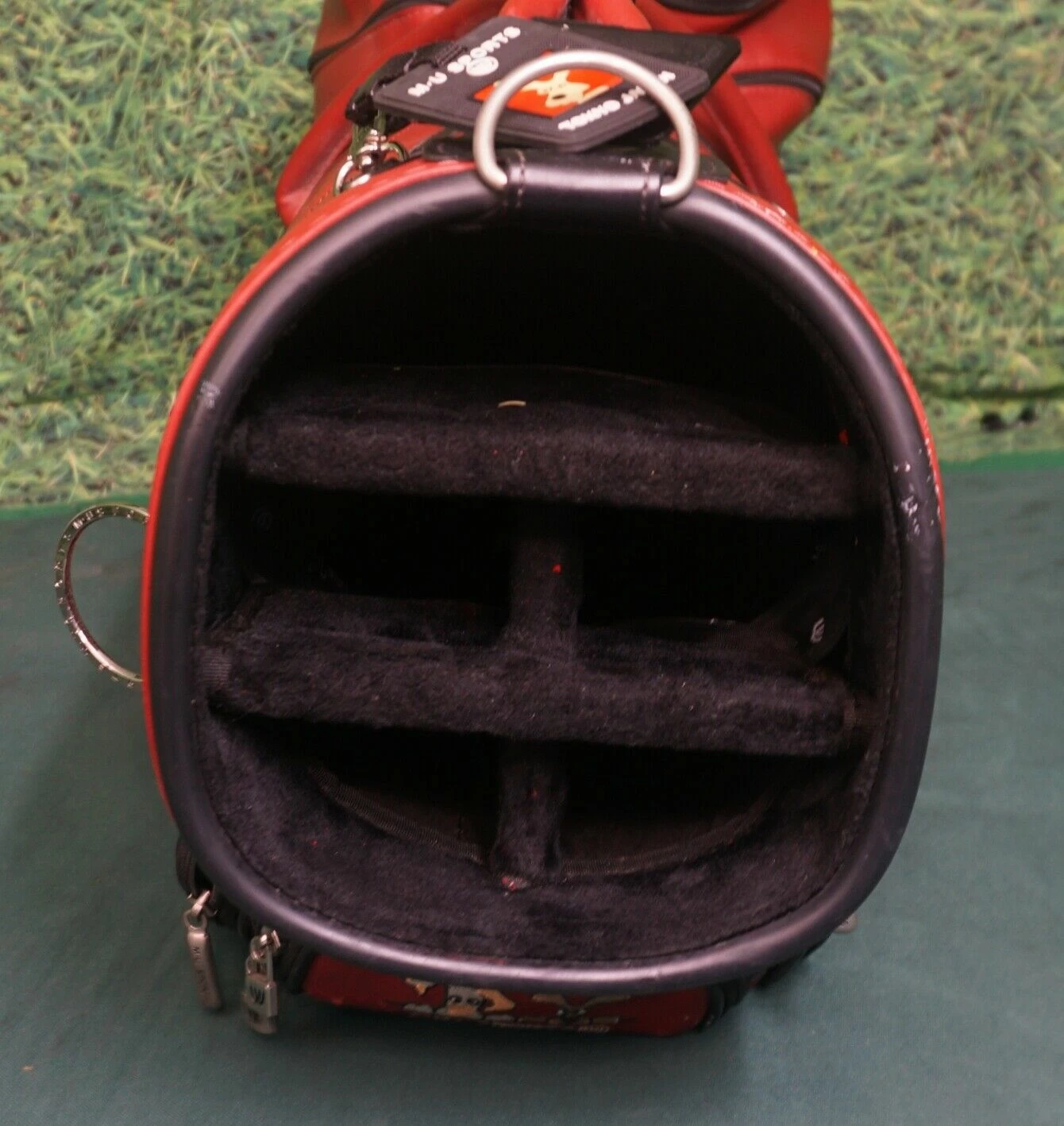 Lincs_golf Japanese 5 Division M-U Sports Tour Cart Golf Clubs Bag 7 Lincs_golf Japanese 5 Division M-U Sports Tour Cart Golf Clubs Bag - Image 5