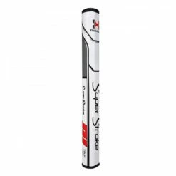 SuperStroke Tour Traxion 2.0 Putter Grips -Golf Bags shop ss tourtraxion 2.0 whiteredgrey 3 2 2 1